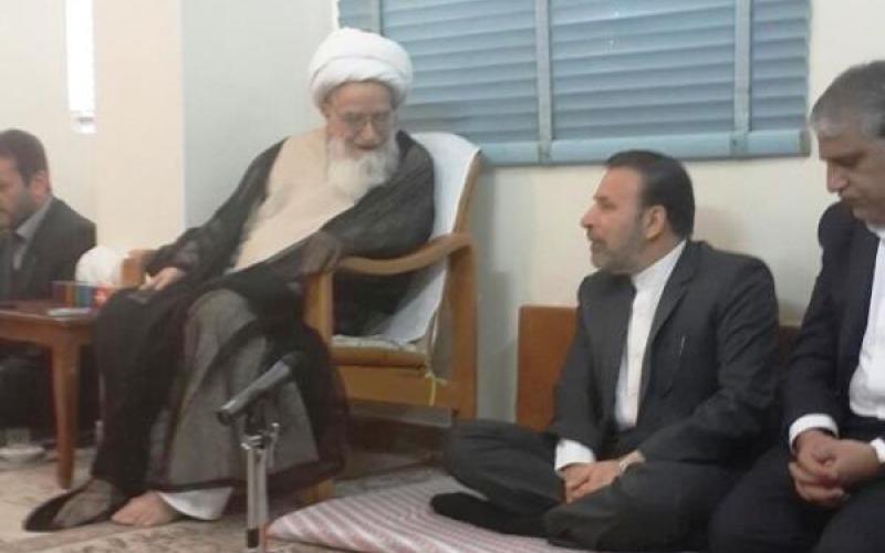 وزیر ارتباطات در دیدار با آیت الله صافی گلپایگانی: با مدیریت فضای مجازی زیان‎های احتمالی را مدیریت کنیم