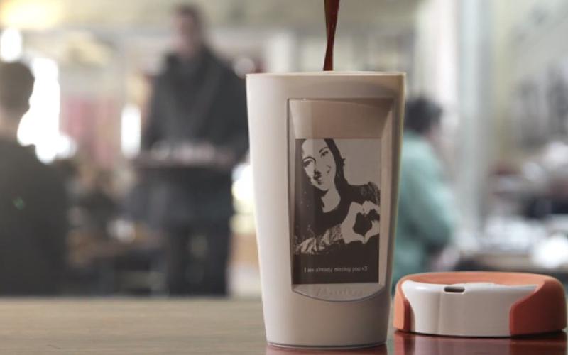 طراحی عجیب فنجانی که به اینترنت وصل می‎شود!+ عکس