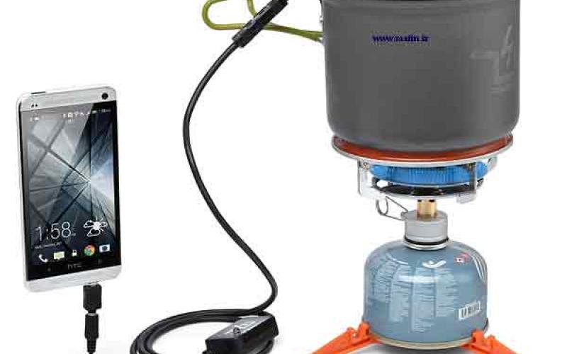 شارژ گوشی موبایل با قابلمه! +عکس