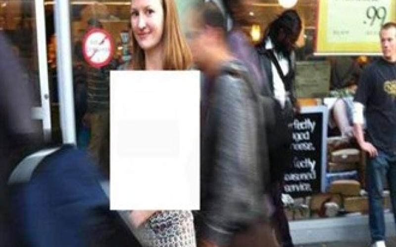 فیلم زنی که برهنه در خیابان‎ها قدم می‎زد به اینترنت راه یافت +تصاویر 