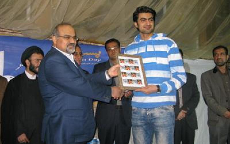 رونمایی از تمبر بهترین اسپکر آسیا +عکس