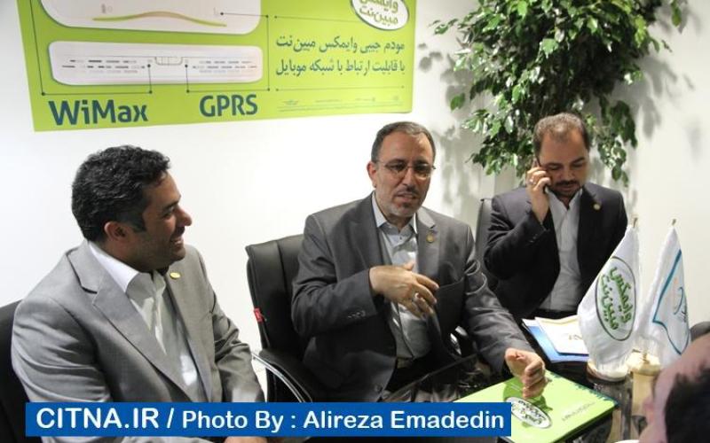 رونمایی از اولین شبکه اینترنت پرسرعت محلی وایمو در نمایشگاه تلکام