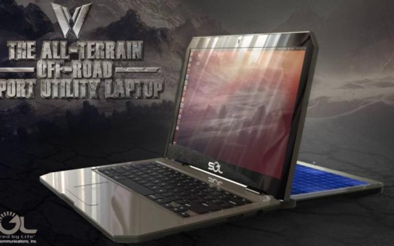 لپ تاپ 300 دلاری که وسط بیابان 10 ساعت اینترنت ماهواره‎ای می‎دهد