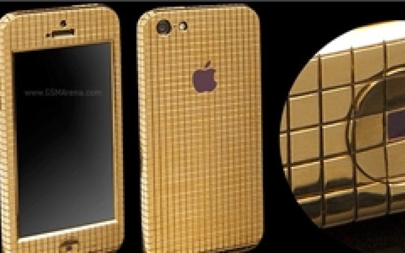 آیفون 5 جدید مزین به طلا و الماس عرضه شد