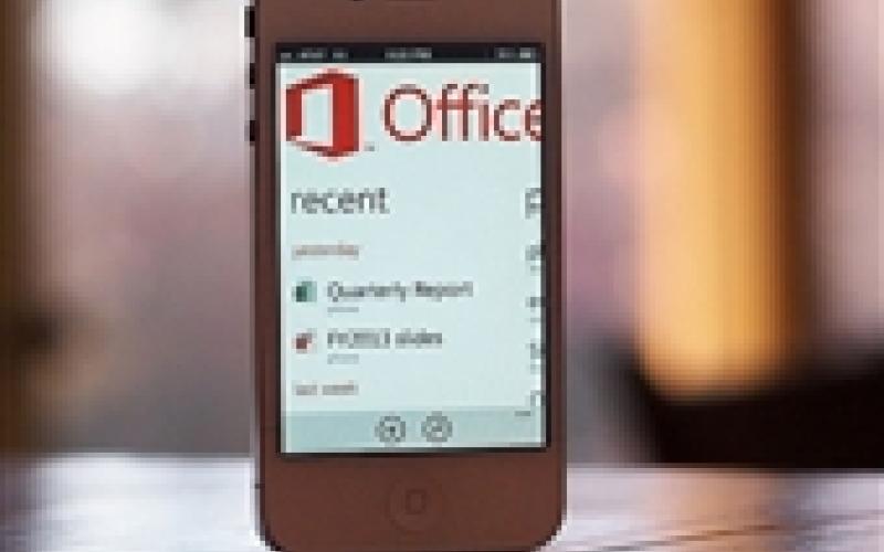 انتشار مایکروسافت آفیس برای آی‌فون 