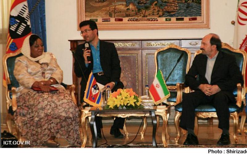 دیدار وزرای ارتباطات ایران و سوازیلند با چه هدفی؟
