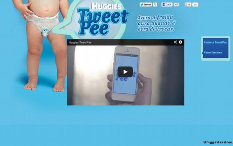 پوشک بچه‎ها هم به توئیتر متصل شد! +عکس