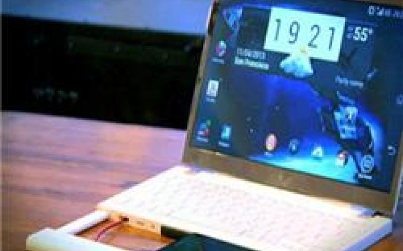 موبایل خود را به لپ تاپ تبدیل کنید+ عکس