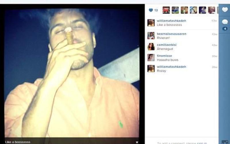 انتشار عکس غیرمتعارف مهاجم تیم ملی فوتبال ایران در فیس بوک