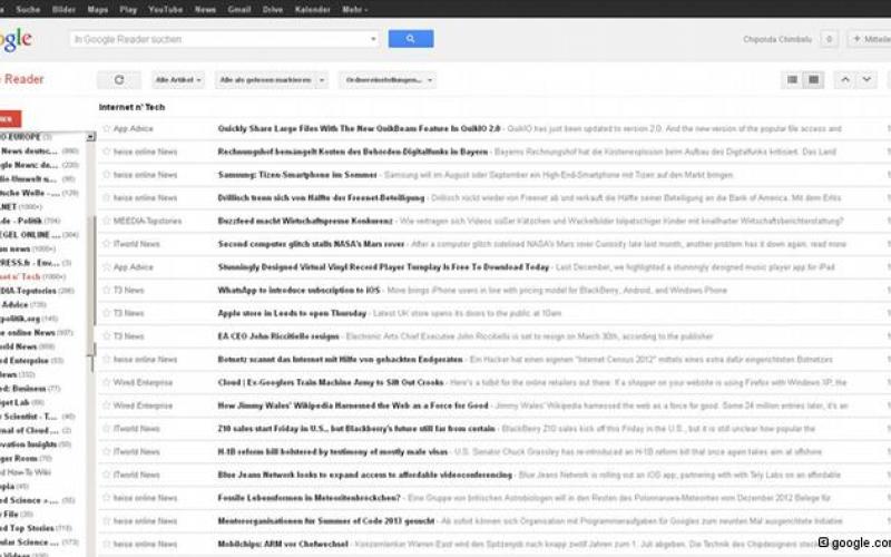 چگونه از فیدهای گوگل ریدر خروجی بگیریم؟