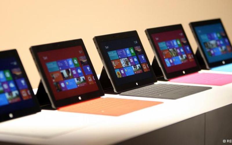 دورخیز "مایکروسافت" برای عرض اندام در بازار تبلت‌ها 