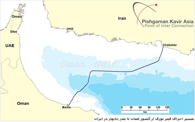 نخستین فیبر بین‌الملل ایرانی آماده‎ی بهره‎برداری است