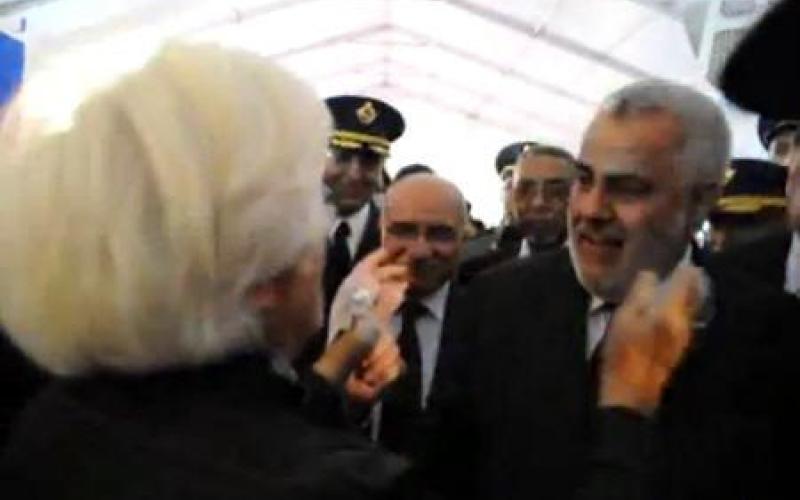 روبوسی نخست وزیر مغرب با همسر سفیر آمریکا موج اعتراض‌ها را فضای وب را به همراه داشت + عکس