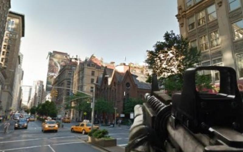 در خیابان های واقعی قدم زده و تیر اندازی کنید!