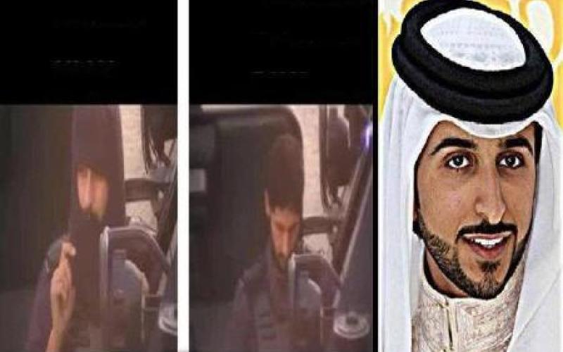انتشار تصاویر مشارکت پسر شاه بحرین در سرکوب مردم در اینترنت 