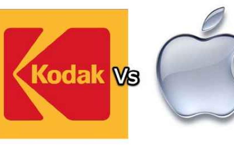 اپل از کداک شکایت می‌کند