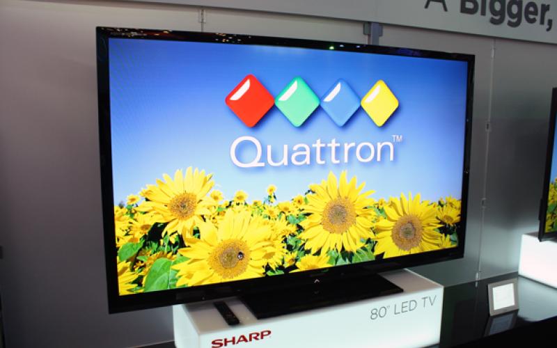 تلویزیون‌های کواترون صفحه بزرگ شارپ؛ تلفیق فناوری و زیبایی + تصاویر