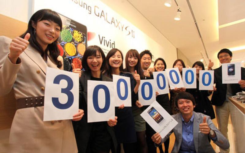 فروش 30 میلیونی گوشی‌های سری گلکسی‌اس سامسونگ 