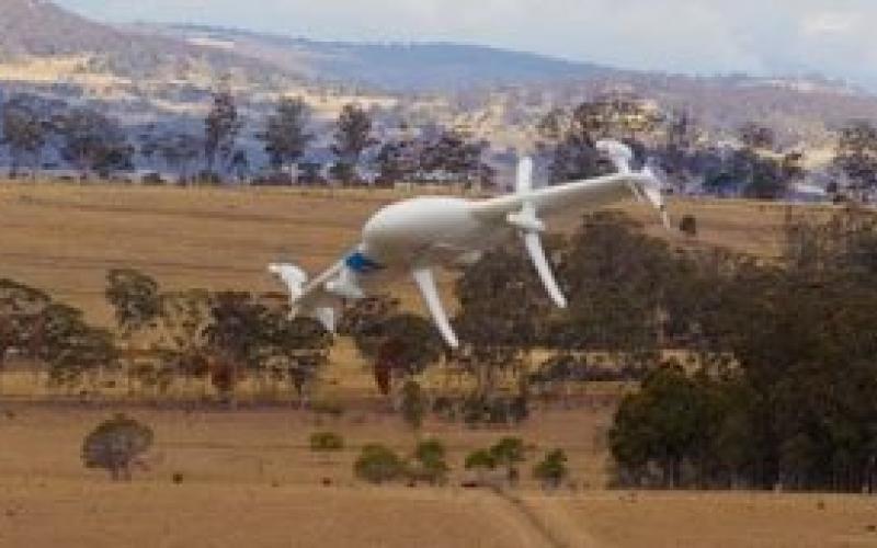 گوگل با پهپاد جدیدش به جنگ آمازون می رود