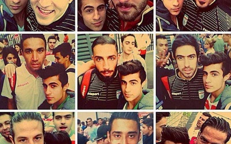 رقابت در گرفتن سلفی با بازیکنان تیم ملی در استرالیا (+تصاویر)