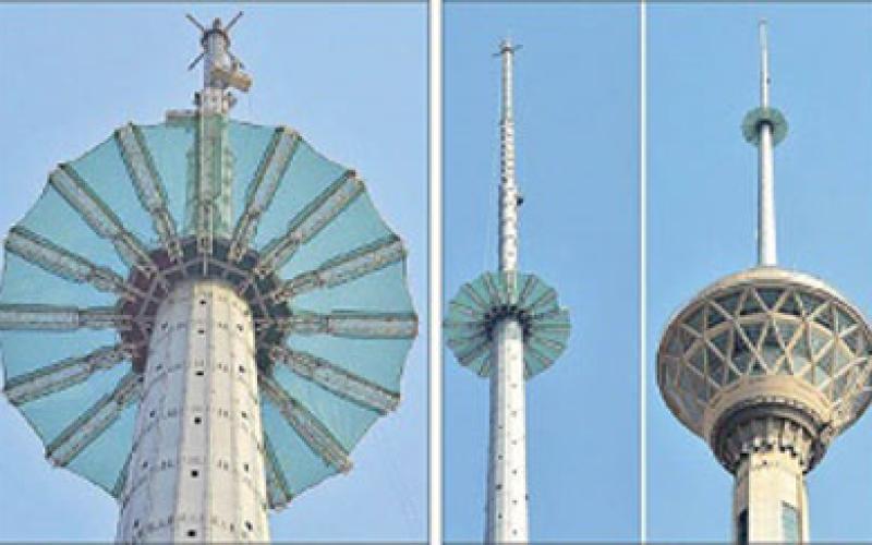 افشای طرح عملیات مخابراتی در بالاترین نقطه برج میلاد (+عکس)