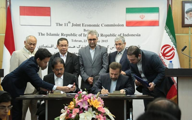 سند همکاری‌های دوجانبه‌ی اقتصادی ایران و اندونزی به امضا رسید 
