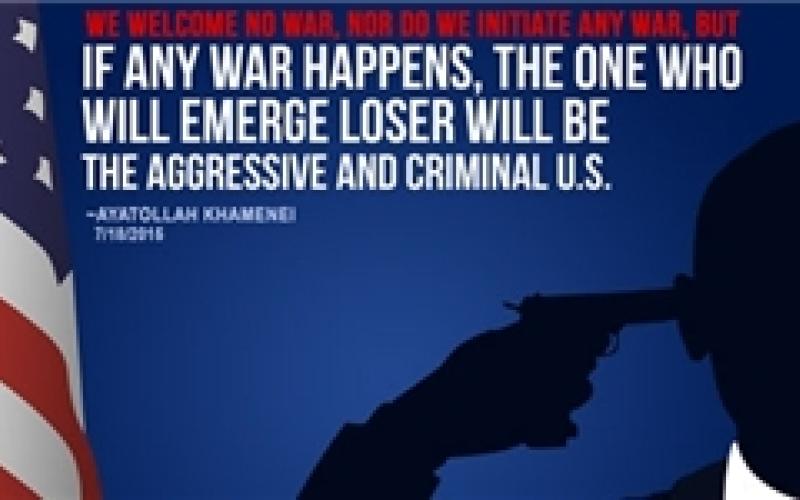 پاسخ معنادار توییتر رهبری به تهدید اوباما (+عکس)