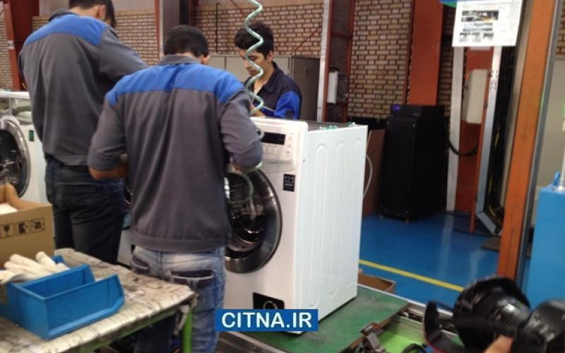 گزارش تصویری/ خطوط تولید محصولات لوازم خانگی سامسونگ در ایران