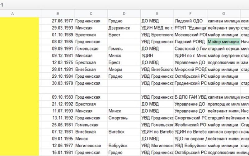 هکرها اطلاعات پلیس‌های بلاروس را لو دادند