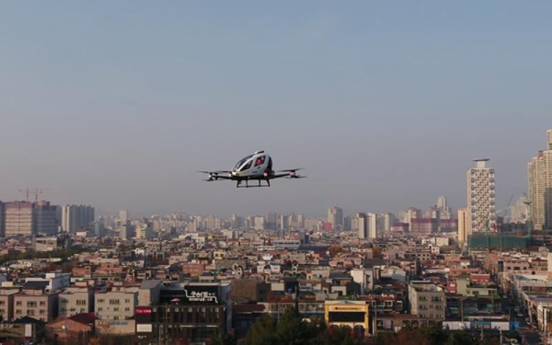 تاکسی هوایی در کره جنوبی راه اندازی شد