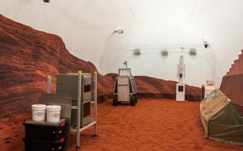 رونمایی ناسا از زیستگاه مریخی ساخته‌شده با چاپگر سه‌بعدی