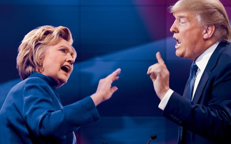 مجادله‌ی جالب ترامپ و هیلاری کلینتون در توییتر