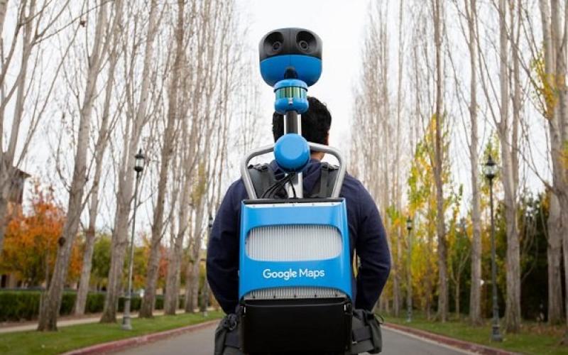 با کوله پشتی گوگل می‌توان از خیابان‌های جهان نقشه‌برداری کرد