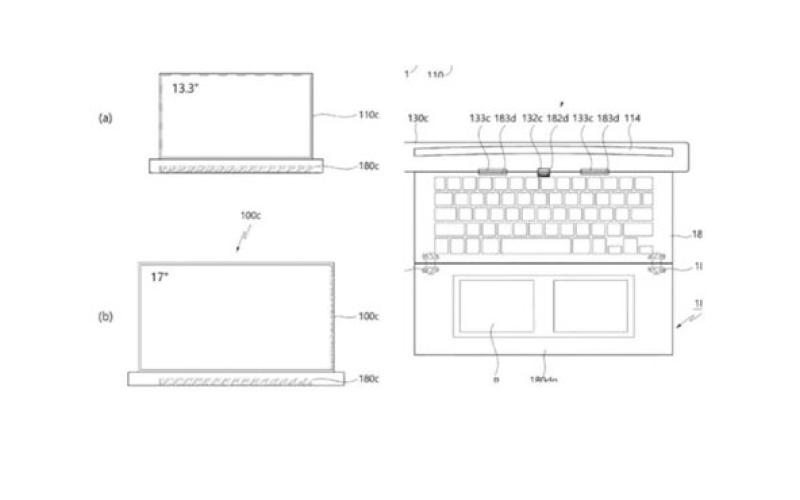 ساخت لپ تاپ لوله شونده توسط ال جی 