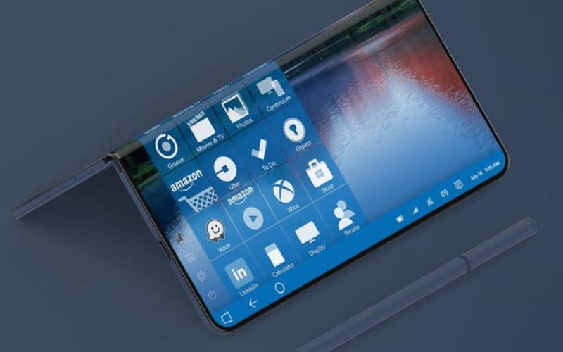 مایکروسافت درصدد عرضه‌ی گوشی هوشمند تاشو