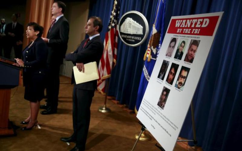 شکایت دولت امریکا از 7 ایرانی به اتهام حمله سایبری (+تصاویر)