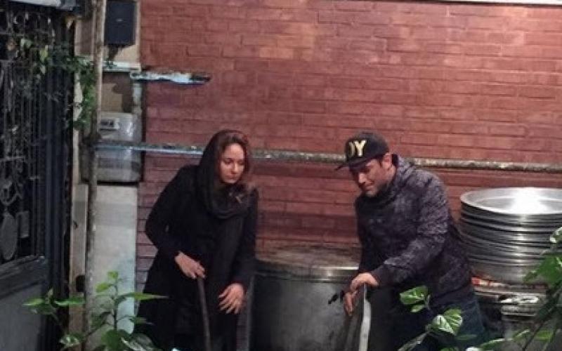 محمدرضا گلزار و مهناز افشار در اربعین کجا بوند؟ (+عکس)