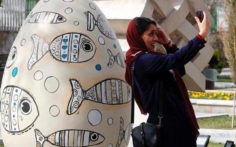 عکس نوروزی دختر جوان ایرانی که CNN منتشر کرد 