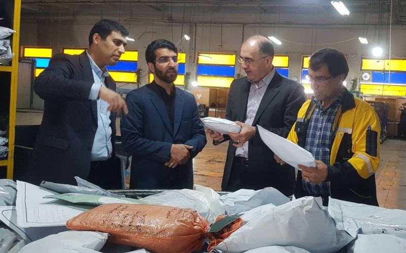 بررسی فرآیندهای پستی در مراکز تجزیه و مبادلات داخلی و هاب بین الملل