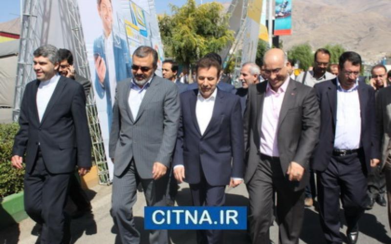 افتتاح هفدهمین نمایشگاه بین المللی تلکام با حضور وزیر ارتباطات