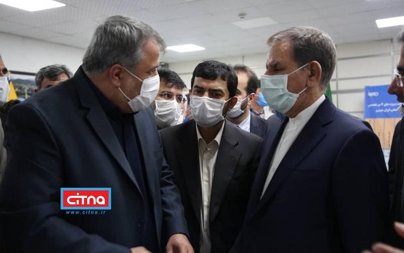 بازدید معاون اول رئیس جمهور و سرپرست وزارت صمت از نمایشگاه فرصت های ساخت داخل و رونق تولید