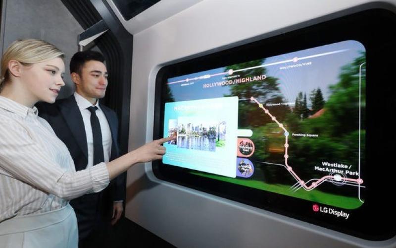 تولید تلویزیون نامرئی مخصوص اتاق خواب توسط ال جی 