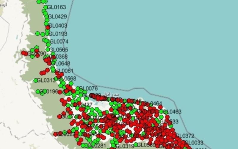 اختلال ارتباطات در پی برف گیلان؛ از ۳۸۱ سایت تلفن همراه، ۳۱ سایت به مدار بازگشت