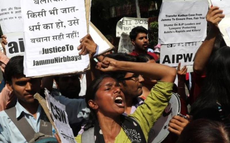 اعتراض گسترده‌ در فضای مجازی به تجاوز و قتل دختربچه هشت ساله در کشمیر