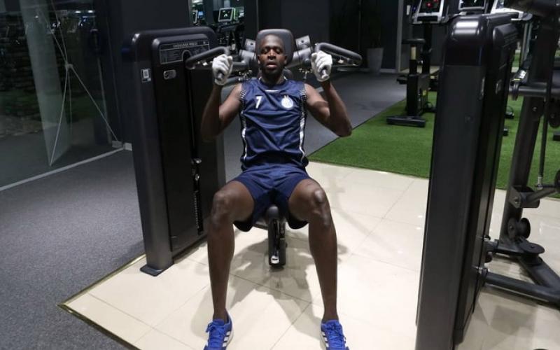 تمرینات مخفیانه مهاجم گلزن استقلال