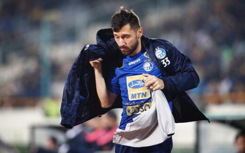 استوری مشکوک میلیچ با زمینه آبی!