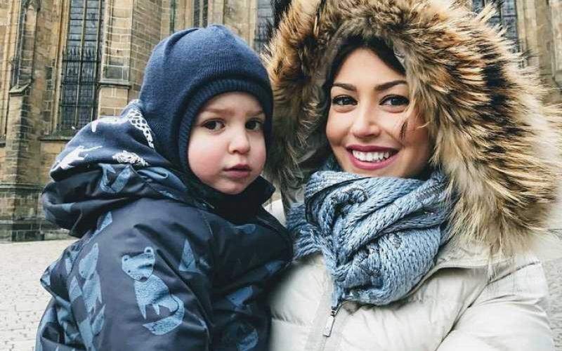 فیلمبرداری همسر استراماچونی از برف پاییزی تهران