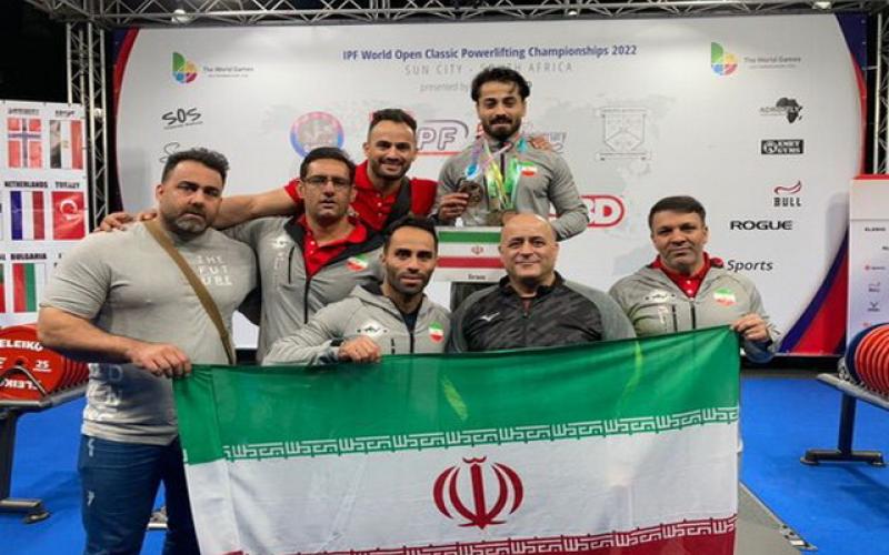 اولین مدال جهانی مجموع در تاریخ پاورلیفتینگ ایران