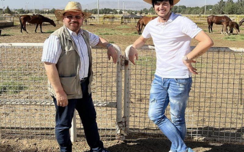 ماجرای آشنایی سردار آزمون با مربی زن مشهور سوارکاری