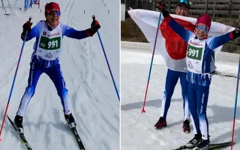 اسکی‌بازی در ۸۸ سالگی برای شکستن رکورد گینس